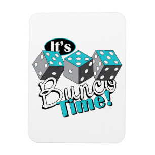 Magnet Flexible C'est l'heure de Bunco !