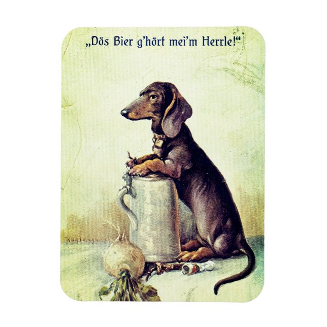 Magnet Flexible Cette bière appartient à mon maître ! (Vertical)