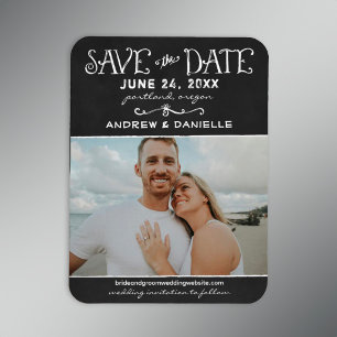 Magnet Flexible Chalkboard Photo Panneau Enregistrer la Date