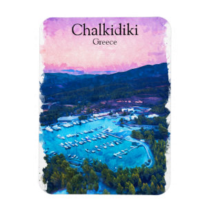 Magnet Flexible Chalkidiki Grèce Paysage
