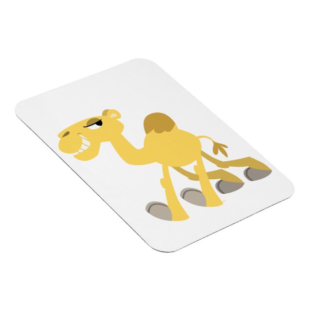 Magnet flexible chameau de dessin animé cool et mi (Côté Droit)