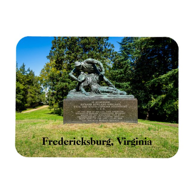 Magnet Flexible Champ de bataille de Fredericksburg en Virginie (Horizontal)
