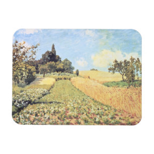 Magnet Flexible Champ de blé d'Alfred Sisley