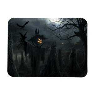 Magnet Flexible Champ de mort d'Halloween