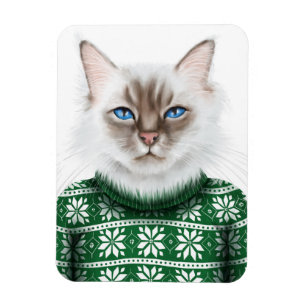 Magnet Flexible Chandail de chat de Kitty