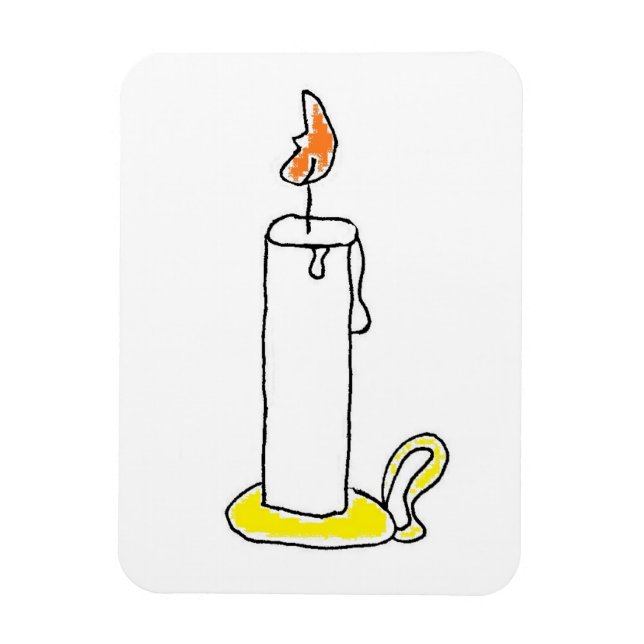 Magnet Flexible Chandelier de vacances de dessin animé design (Vertical)