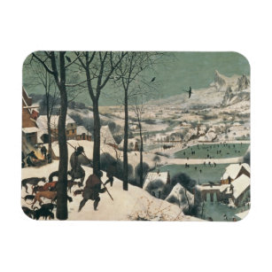 Magnet Flexible Chasseurs dans la neige - Janvier 1565