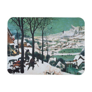 Magnet Flexible Chasseurs dans la neige par Bruegel