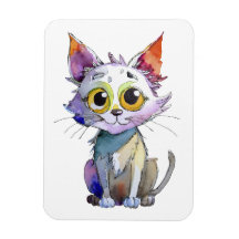 Chat d'aquarelle
