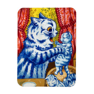 Magnet Flexible Chat et ses chatons