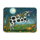 CHAT HALLOWEEN PONY ET BAT CHEVAL WHIMSICAL