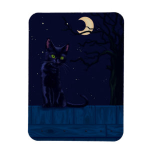 Magnet Flexible Chat noir