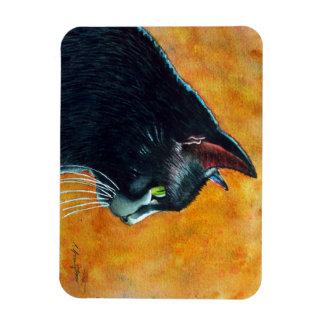 Magnet Flexible Chat noir dans le profil