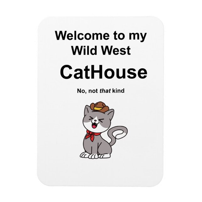 Magnet Flexible Chat Whimsical (Vertical)