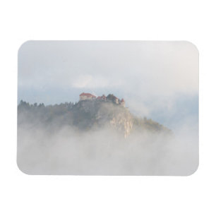 Magnet Flexible Château de chaume entouré de nuages