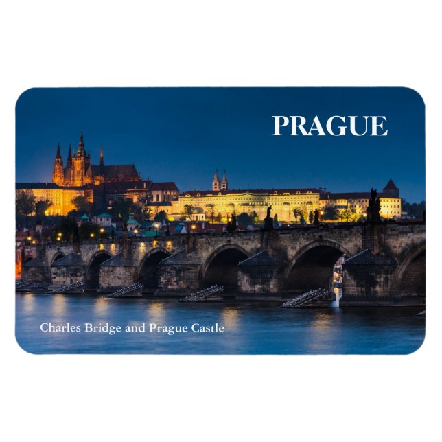 Magnet Flexible Château de Prague (Horizontal)