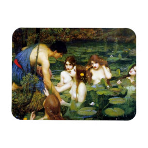 Magnet Flexible Château d'eau Hylas et l'aimant de nymphes