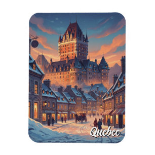 Magnet Flexible Château Frontenac de Québec