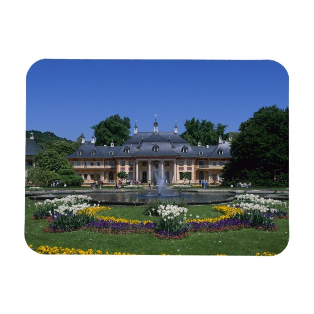 Magnet Flexible Château Pillnitz, Dresde, Saxe, Allemagne (Horizontal)