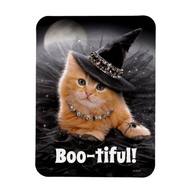 Magnet Flexible Chaton sorcière glamour (Vertical)