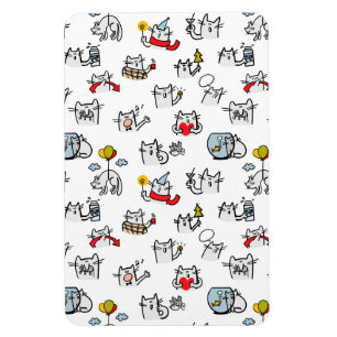 Magnet Flexible Chats amusants, lait et magie.