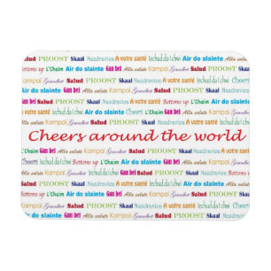 Magnet Flexible Cheers_Around le World_multi-language