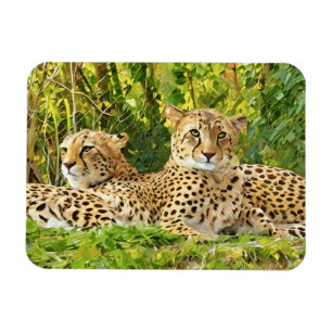 Magnet Flexible Cheetah Companions - Repos dans la nature