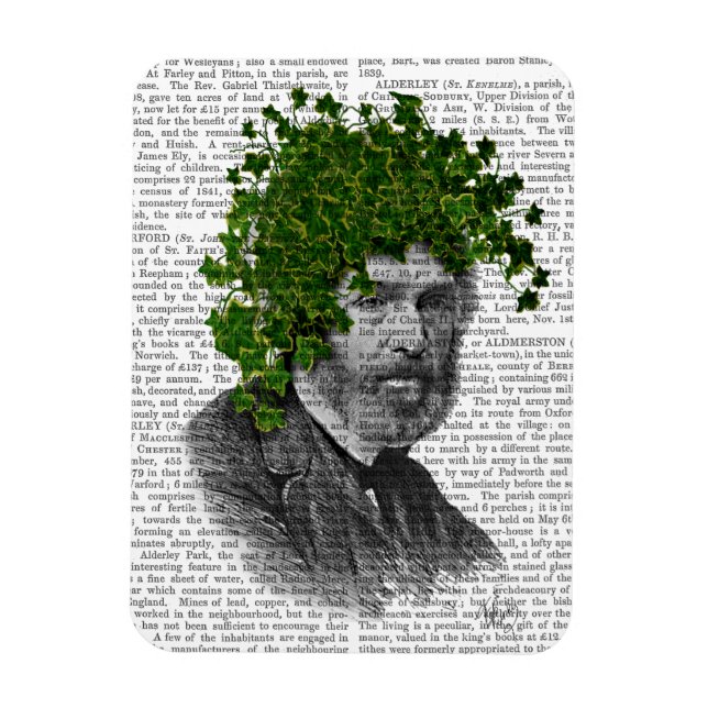 Magnet Flexible Chef du Plante Ivy Head (Vertical)