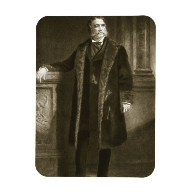 Magnet Flexible Chester A. Arthur, 21e Président de l'United St (Vertical)