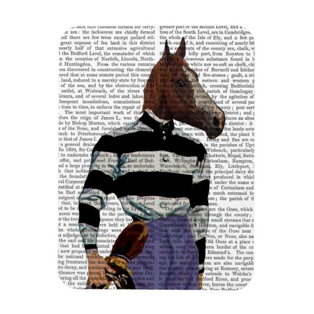 Magnet Flexible Cheval Racing Jockey Portrait (Vertical)