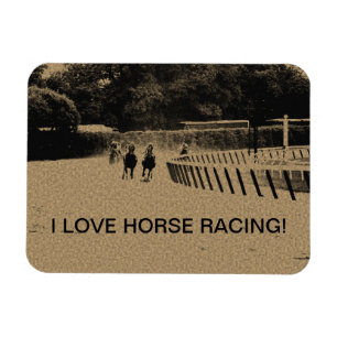 Magnet Flexible Cheval Racing Muddy Track Grunge