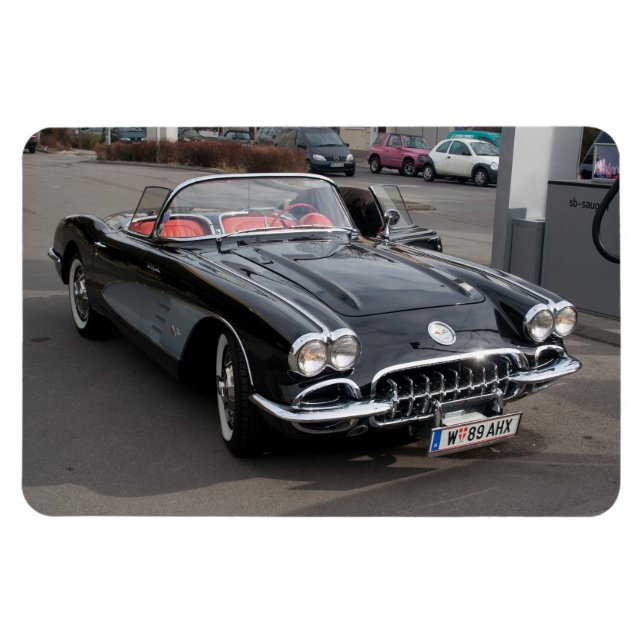 Magnet Flexible Chevrolet Corvette (Horizontal)
