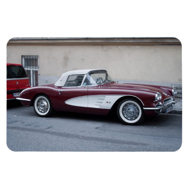 Magnet Flexible Chevrolet Corvette (Horizontal)