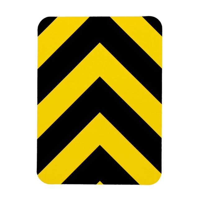 Magnet Flexible Chevrons audacieux de la route (Vertical)