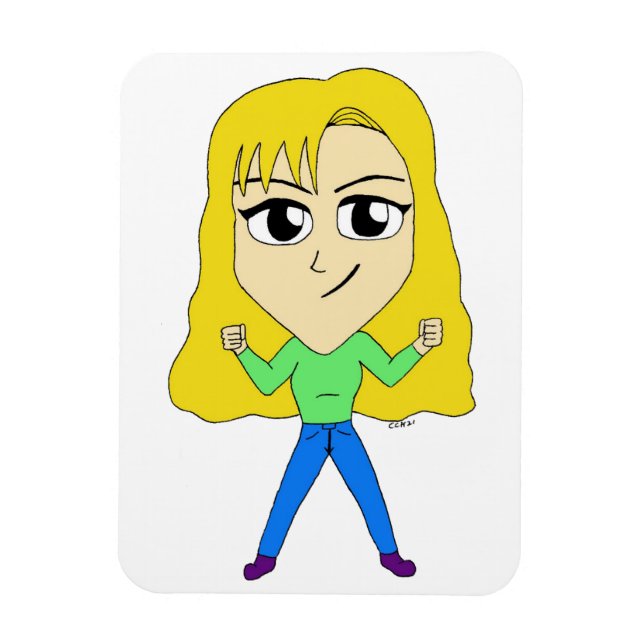 Magnet Flexible chibi (Vertical)