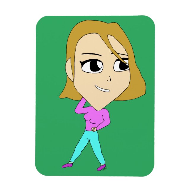 Magnet Flexible chibi (Vertical)
