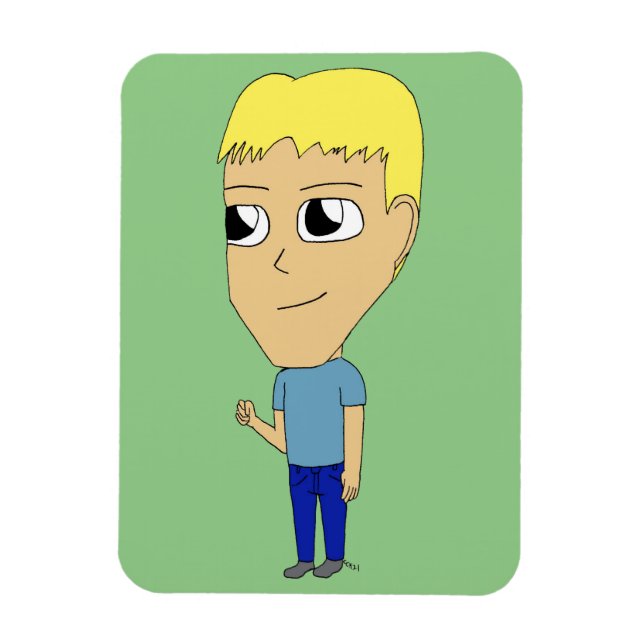 Magnet Flexible chibi (Vertical)