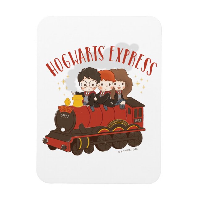 Magnet Flexible Chibi HOGWARTS EXPRESS™ Ride (Vertical)