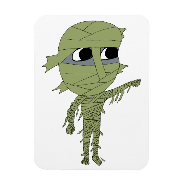 Magnet Flexible chibi mummy (Vertical)