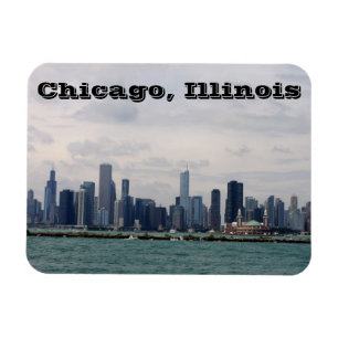 Magnet Flexible Chicago Skyline