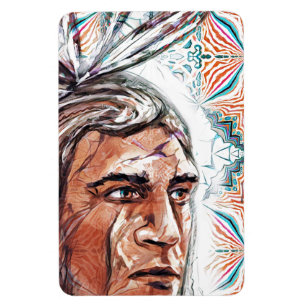 Magnet Flexible Chieftan ancien et motif fractal