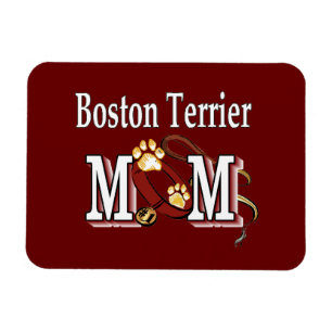 Magnet Flexible Chien de Boston MOM