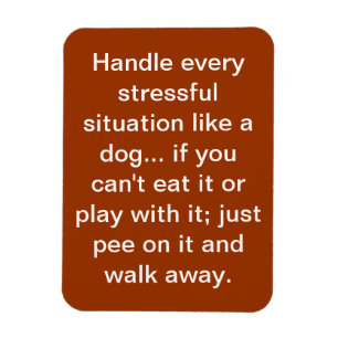 Magnet Flexible chien dire