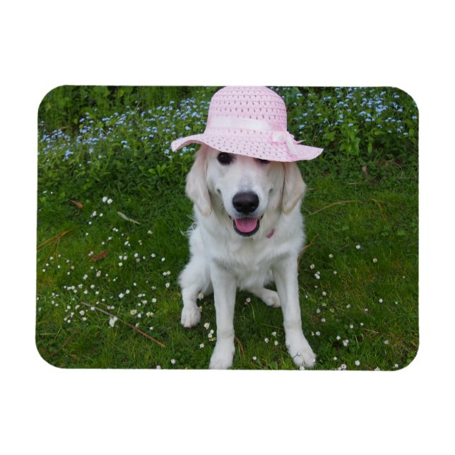Magnet Flexible chien le plus doux au monde (Horizontal)