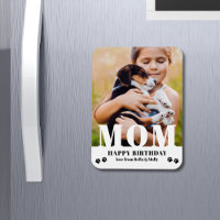 Chien Maman Joyeux Anniversaire Moderne Photo pers