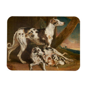 Magnet Flexible Chiens de Dalmatie (par James Ward)