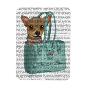 Magnet Flexible Chiwawa dans le sac
