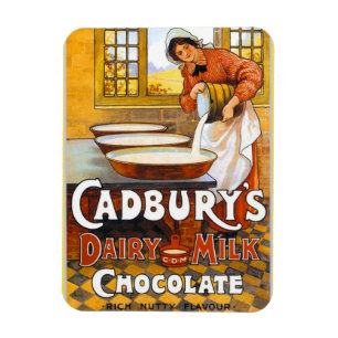 Magnet Flexible Chocolat du lait de la laiterie de Cadbury
