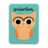 Chouette unibrow UnibrOwl | Chouette à sourcils mi