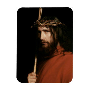 Magnet Flexible Christ avec les épines par Carl Bloch. Magnat d'ar